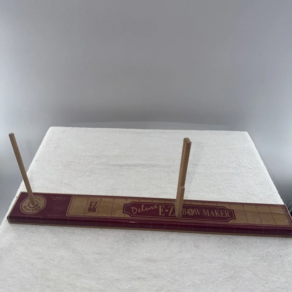 Deluxe EZ Bow Maker w/ Ribbon Spool Holder 21